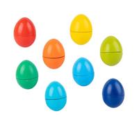 FRCOLOR 8Pcs Wooden Egg Shape Color Recognition Matching for Educational Playthings to Enhance Hand Eye Coordination and Shape Perception Skills for Parent Interaction and Early