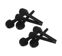 FRCOLOR 8pcs Wooden Violin Tuning Pegs with Fish Eyes Replacement Parts for Violinists String Adjusters for Precise Pitch Control and Enhanced Tonal Stability