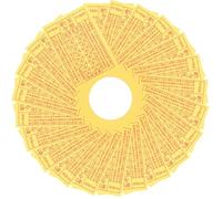 FRCOLOR 900pcs Sacrifice Paper Worship Paper Offering for Funeral and Tomb-sweeping Day