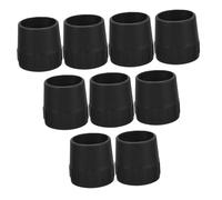 FRCOLOR 9Pcs Guitar Stand Leg Pad Foot Protectors for Acoustic and Electric Guitar Stands Easy Installation Compatible with Various Instruments Musician