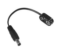 FRCOLOR 9v Guitar Effect Power Supply with Pin Plug, Portable and Seamless Integration Power Cord for Music Equipment and Instruments, for Performing and Traveling, Made of Tinned Copper