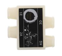 FRCOLOR Accurate Pitch Pipe for Guitar and Ukulele String Instrument Tuner for Beginners and Experts Use Musical Accessory Enhancing Instrument Sound and Aesthetics