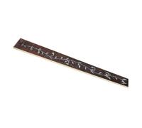 FRCOLOR Acoustic Guitar Fretboard with Frets Rosewood Replacement for Professional Performance and Recording Compatible with Fretted String Instruments and DIY Acoustic Guitar Parts