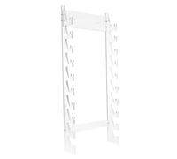 FRCOLOR Acrylic Drumstick Display Stand Wall Mount, Vertical Drumstick Holder Organizer Rack for Home Studio Percussion Storage, Stick Holder for Drum Accessories