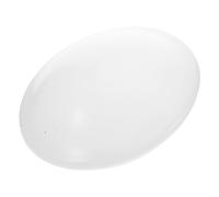 FRCOLOR Acrylic Hanging Lamp Shade Mushroom Shape Barrel Lamp Shade White Easy to Clean Space Optimization Indoor Nightly Use