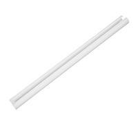 FRCOLOR Acrylic Light Shade Tube Light Diffuser Cover, White Frosted Ceiling Tube Shade with 2 Buckles for Kitchen and Party Decoration, 23.23 x 1.77 x 1.46 in