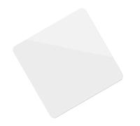 FRCOLOR Acrylic Mirror Board with Mirror-smooth 25x25cm Photography Prop White Double-sided Reflector Background Photo Shoot Accessories for Bracelets and Necklaces