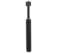 FRCOLOR Adjustable Black Selfie Stick with 1/4 Screw Interface, Extendable Telescopic Pole Made of Aluminium Alloy for Easy Storage and Daily Use