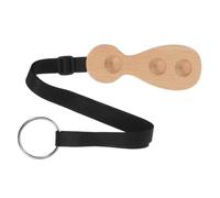 FRCOLOR Adjustable Cello Endpin Non-skid Strap with Solid Wood Stopper and Anti-slip Pad Floor Protector for Stable Playing Posture and Scratch Prevention
