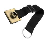 FRCOLOR Adjustable Cello Endpin Stopper Nonslip Strap with Wide Alloy Pad Oxford Cloth for Chair Legs and Stands Compatible Endpin Anchor Rest Mat