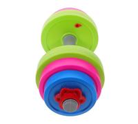 FRCOLOR Adjustable Dumbbell for Variable Weight Exercise Equipment for Promotes Arm Strength Fitness Fun for Young for Pretend Play and Physical Development
