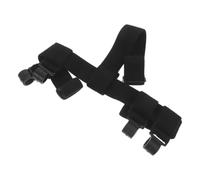 FRCOLOR Adjustable Hard Hat Headlamp Strap with Elastic Band and 4 Plastic Hooks, Broad Compatibility for Security Helmet and Hard Hat, for Construction Work and Outdoor Night Use