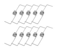 FRCOLOR Adjustable Metal Torsional Spring 4.20X1.10X0.90 Inches Replacement Part for Trash Can Lids Easy Installation for Office and Garden Waste Bins