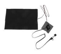 FRCOLOR Adjustable USB Reptile Heat Pad Waterproof Scratch-Resistant Heating Mat for Small Pets Bearded Dragons Turtles with Weatherproof and Pet-Proof Features