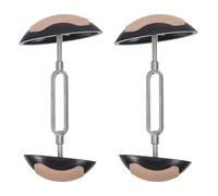 FRCOLOR Adjustable Women’s High Heel Shoe Stretcher Shoe Tree Shaper Tool for Wide Fit Black Plastic Expander Keeper for Boots and Heels