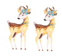 FRCOLOR Adorable Deer Brooch Pin Cute Animal Badge for Clothing Backpacks Hats Unique Aesthetic Cartoon Brooch for Creative Accessories Fashion Statement