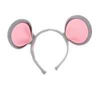 FRCOLOR Adorable Mouse Ears Headband for Party and Halloween Featuring Small Rat Headdress Design Animal Ears for Cosplay and Costume Accessories