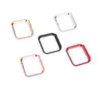 FRCOLOR Aluminium Alloy Sparkling Edge Frame Cover Bumper for Smartwatch Case Protect Your Watch Stylish Metal Design for Daily Use and Special Occasions