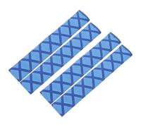 FRCOLOR Anti-slip Drumstick Covers Made of Irradiation Cross-linked Polyethylene 2 Pairs in Blue Protecting Drumsticks from Damage with Repeatable Water Washing for Drum Players