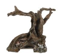 FRCOLOR Aquarium Driftwood Log Resin Tree Root Decor for Fish Tank, Reptile Branch, Home and Garden Decoration