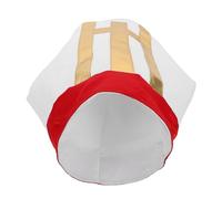 FRCOLOR Authentic Pope Costume Hat for Halloween Church Plays Vibrant Liturgical Miter Headpiece Clergy Costume Prop for Biblical Roles and Religious Dress-up Events