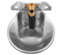 FRCOLOR Automatic Livestock Water Bowl for Cattle and Sheep with Sturdy Plastic Construction and Reliable Float Valve, for Animal Feeding Watering Supplies