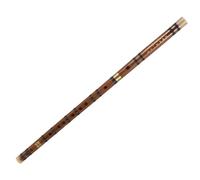 FRCOLOR Bamboo Flute Chinese Style Traditional Musical Instrument for Beginner Student Adult Made of Natural Bamboo and Brass Portable for Boys and Girls and Adults to Play Ancient Flute