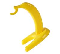 FRCOLOR Banana Hanging Hook Banana Holder Stand Yellow Sturdy Pp Material Storage Tool Keep Fruit Fresh Longer for Dining Room Table and Home Decorations