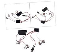 FRCOLOR Bass Amplification Circuit Classic Sound Pickup Band Eq Guitar Pedal Equalizer for Acoustic Electric Bass
