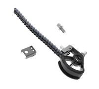 FRCOLOR Bass Drum Pedal Chain Iron Steel Replacement for Percussion Drum Foot Pedal Accessory Easy Install Strong Material for Jazz and Rock Drummers