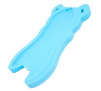 FRCOLOR Bath Cushion for Newborns Soft Sponge Mat for Boy Girl Non Slip Bath Pad for Safe Bathtime Comfortable for Head Neck Back