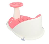 FRCOLOR Bath Seat with Suction Cups Non Slip Support for Boy Girl Height Quick Drainage Lightweight Portable Design for Bathtubs and Showers
