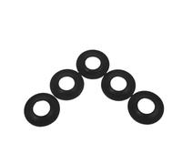 FRCOLOR Bathtub Stopper Rubber Gasket 5pcs with Leakproof Function, Fits Standard Drains, Ideal for Home Bathroom Use, Tub Drain Seal Replacement Accessory