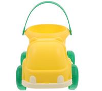 FRCOLOR Beach Sand Truck with Detachable Bucket Portable Outdoor Fun for Sandcastle Building and Water Play Beach Backyard