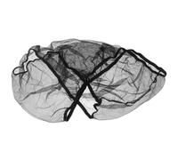FRCOLOR Bird Cage Skirt Mesh Net Cover Black Medium Size Seed Catcher Protector for Parakeet and Small Bird Cages