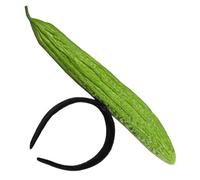 FRCOLOR Bitter Melon Headband for Women Creative Hair Accessories Funny Cosplay Headdress for Parties Halloween Unique Playful Design Comfortable Durable Wear