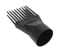 FRCOLOR Black Hair Dryer Comb Attachment with Precision Airflow for Fast Drying and Even Heat Distribution Versatile Nozzle Compatible with Multiple Models for Straightening and Detangling
