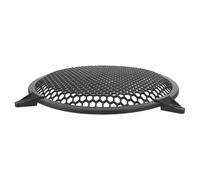 FRCOLOR Black round Abs Speaker Grill Cover 12 Inch with Waffle-style Mesh Pattern Protective Speaker Mesh Cover for Subwoofer and Car Audio Broad Compatibility
