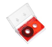 FRCOLOR Blank Audio Cassette Tape for Interview Recorders Recordable Music Cassette Tape Compatible with Players DIY Creative Messages and Greetings Retro Red Vintage Style