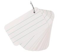 FRCOLOR Blank Memo Cards Portable Note Cards with Smooth Paper Material and Creative Design, Versatile Usage for Study and Office Note Taking