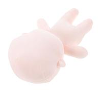 FRCOLOR Blank Plush Doll with Skeleton Frame Small Soft Body DIY Stuffed Doll for Dress Up Adorable Human Shape for Imaginative Play and Handcrafting Gift