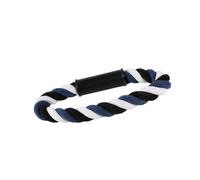 FRCOLOR Blue Braided Cotton Rope Dog Chew Ring for Dogs, Sturdy and Environmentally Friendly, Prevents Biting Other Things, for Playing and Pet Supplies