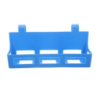 FRCOLOR Blue Plastic Hanging Flower Basket Stand with Easy-to-install Design and Storage Function, for Weddings and Exhibitions as A Decorative Flower Pot Rack and Centerpiece Holder