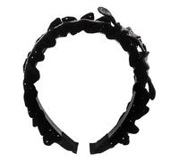 FRCOLOR Bow Headband Headbands Hair Ties Women Hair Bands Make up Accessories for Women Head Band for Skincare Beauty Accessories Black Velvet