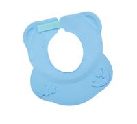 FRCOLOR Boy Girl Shower Cap Silicone Adjustable Bath Hat Shampoo Cap for Boy Girl Bathing Head Protector for and Hair Wash Large Ear Protector Shower