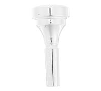 FRCOLOR Brass Cornet Mouthpiece Random Color for Beginners and Professionals Providing Exceptional Playing Experience for Cornet Silver Plated with Stylish Elegant Design, Simple to Install