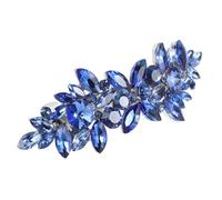 FRCOLOR Bridal Crystal Rhinestone Hair Clip Sparkling Alloy Hair Accessory for Wedding and Bridesmaids for Special Occasions