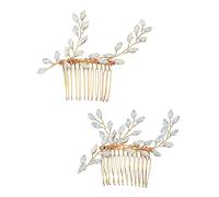 FRCOLOR Bride Chic Headdress Wedding Hair Comb Accessories Eye-catching and Comfortable