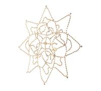 FRCOLOR Bride Headband Rhinestone Forehead Chain Egyptian Headpiece Women's Wedding Accessory Hair Chain Hairband