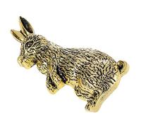 FRCOLOR Bunny Brooch Pin Retro Animal Lapel Pin for Women Creative Cartoon Jewelry for Clothing Bags Hats for Birthdays Valentine Day Premium Eye Catching Design
